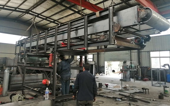 移動伸縮升降式皮帶輸送機